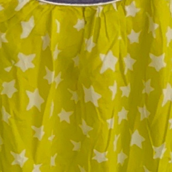 Mini Boden Kaftan Coverup Lime Green with Stars 16 - Picture 5 of 9